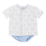 Cypress Row Rocking Horse NB Layette Set