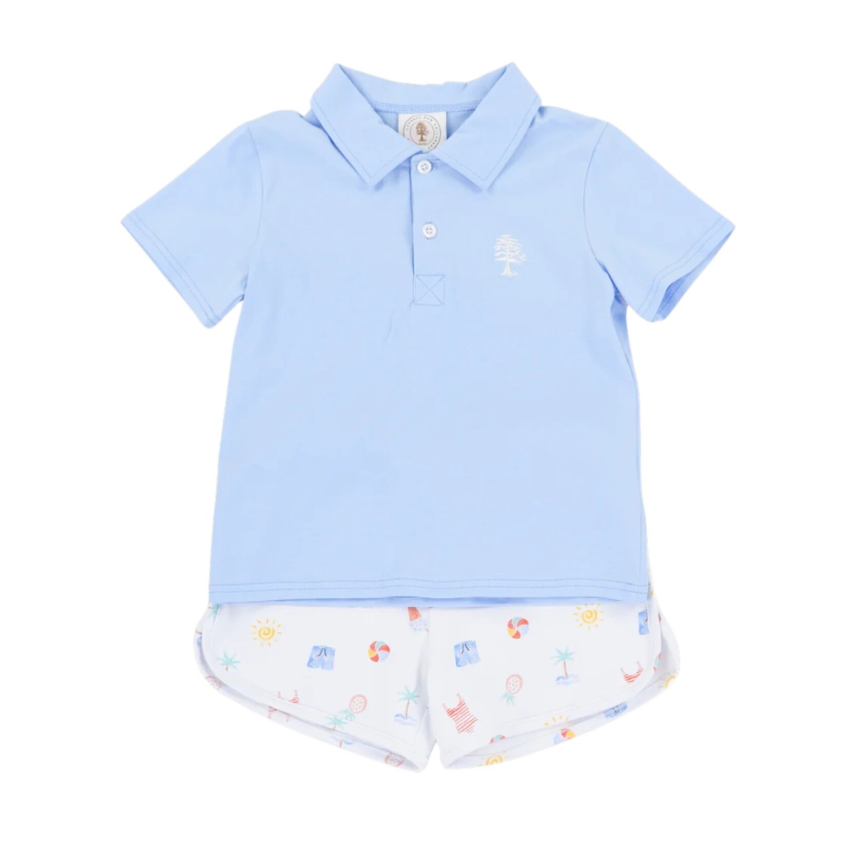 Cypress Row Saltwater Soiree Polo Set