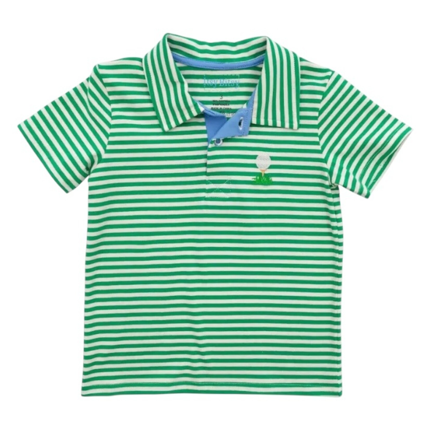 Itsy Bitsy Green Golf Polo