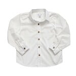Be Girl Clothing White Button Down #26-228
