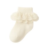 Be Girl Clothing Dolly Socks Cream #26-239