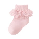 Be Girl Clothing Dolly Socks Pink #26-240