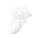 Be Girl Clothing Dolly Sock White #26-236