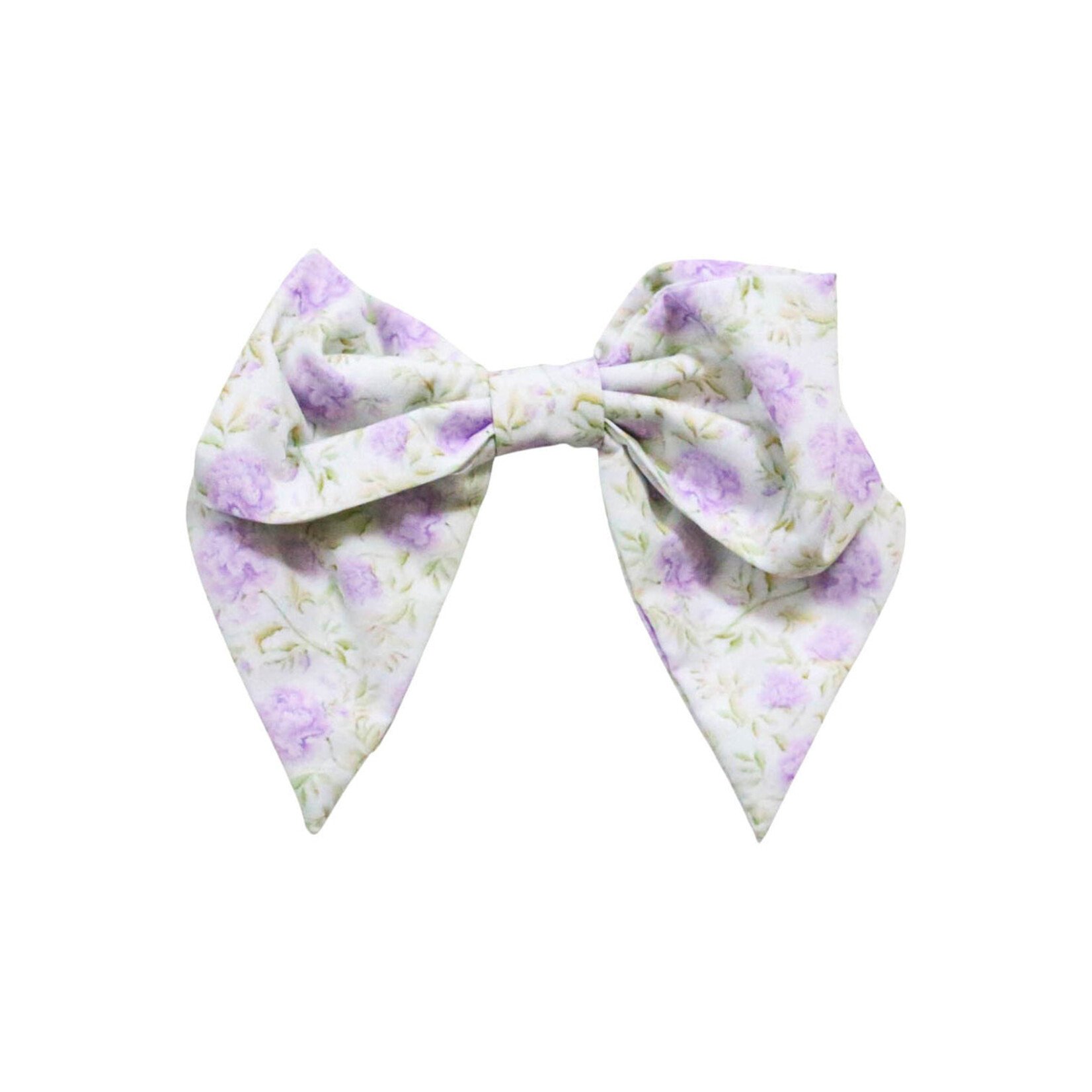Be Girl Clothing Lilac Green Floral Bow #26-234