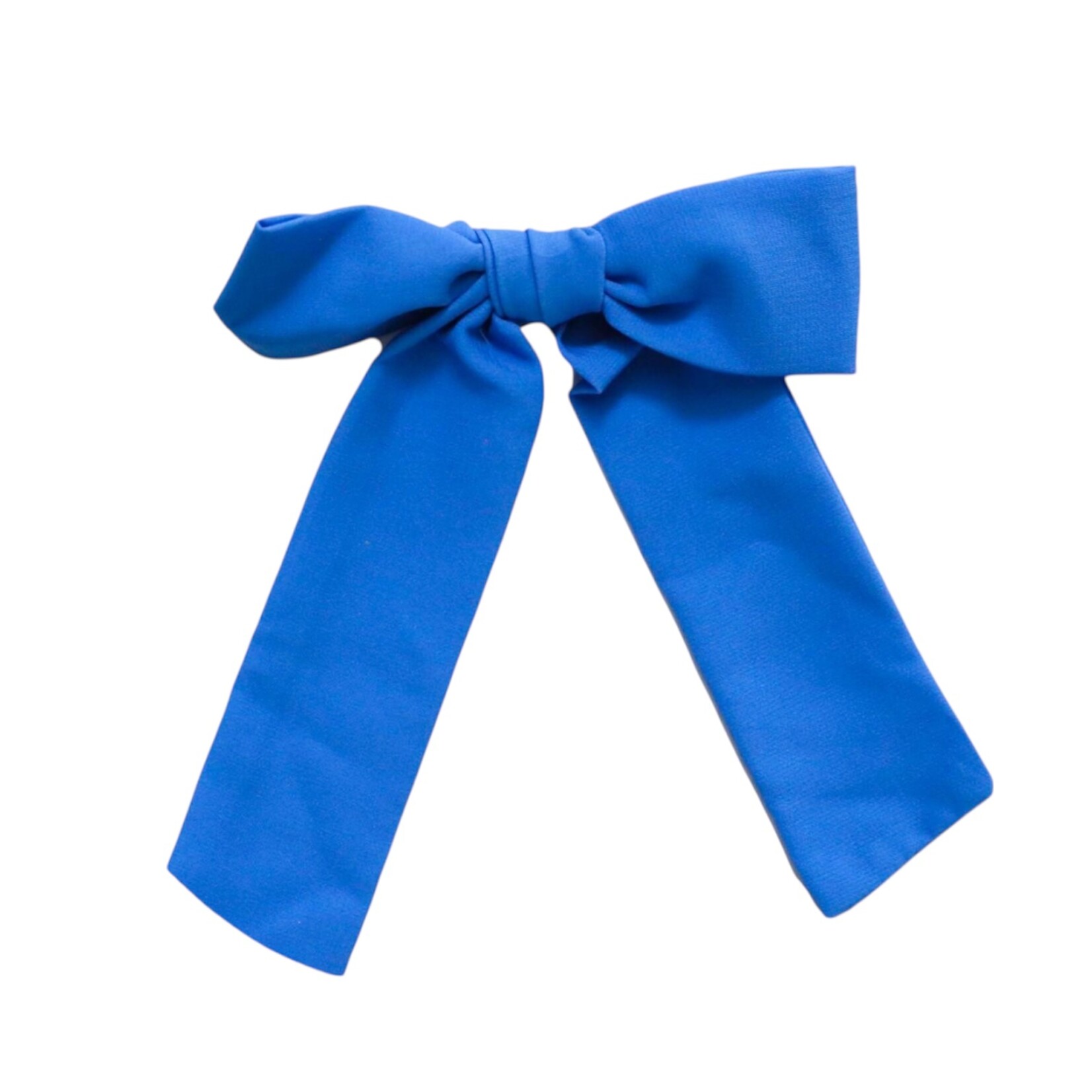 Be Girl Clothing Solid Royal Blue Bow