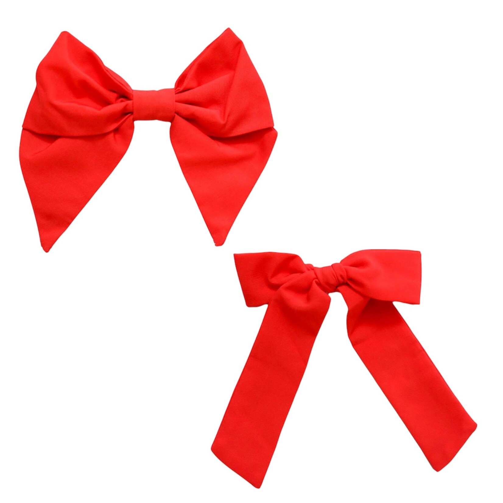 Be Girl Clothing Solid Red Bow