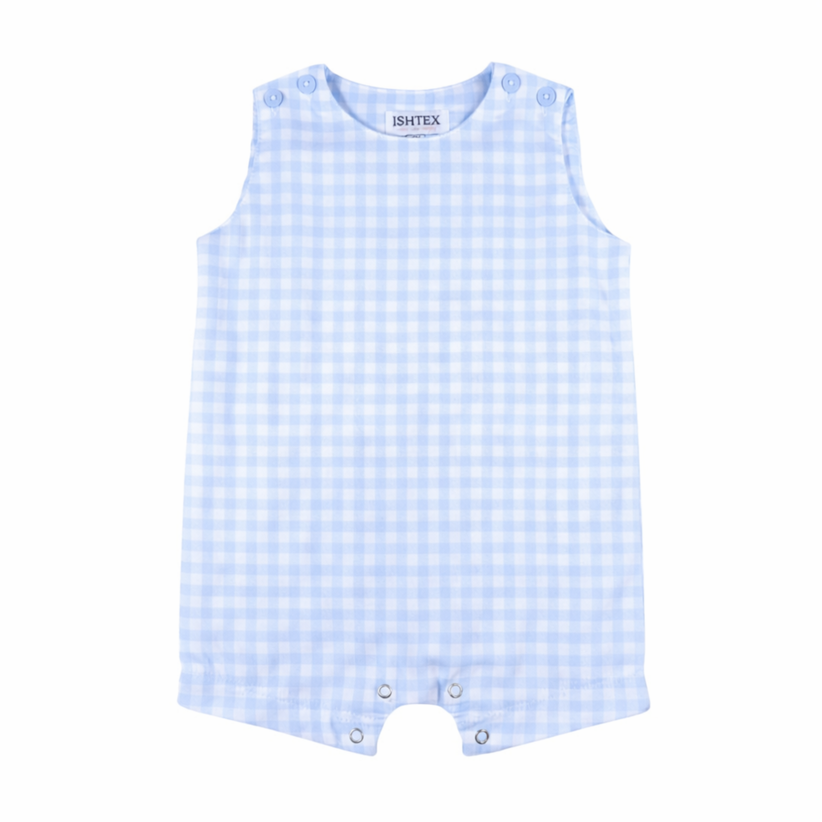 Ishtex Blue Gingham Boy Jon Jon