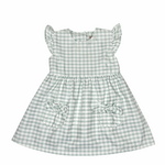Millie Jay Sage Gingham Harley Dress