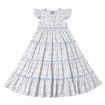 Three Sisters In Full Bloom Maxi Dress