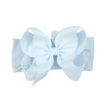 5.5" Wide Bow Band - Powder Blue