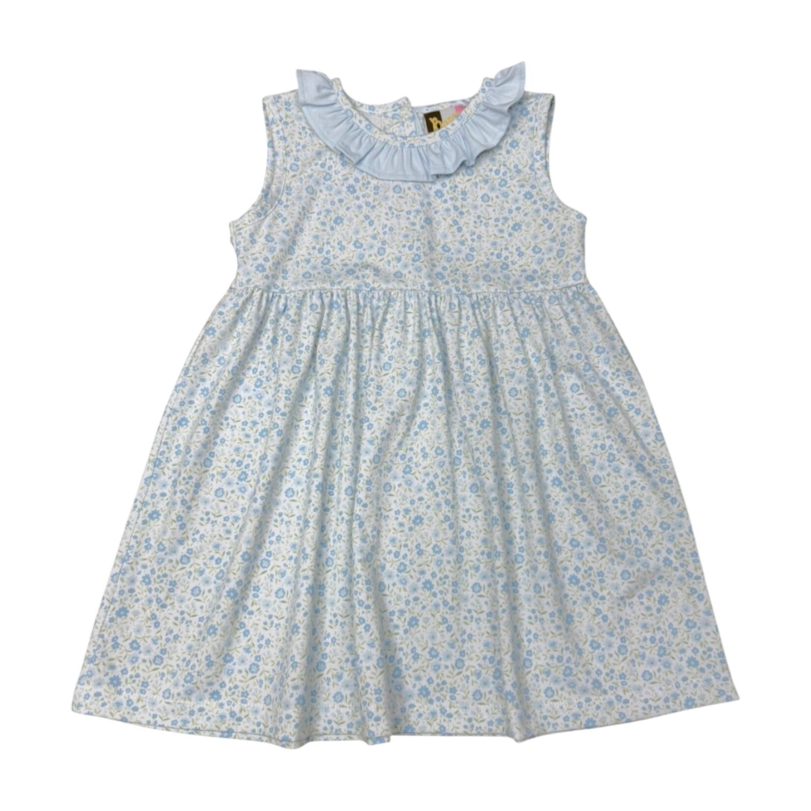 Banana Split May Flowers Ruffle Dress