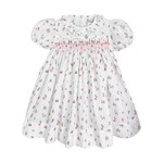 Petit Ami Swiss Dot Rose Dress