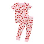 Twinkling Star Strawberry Bows Bamboo PJ Set