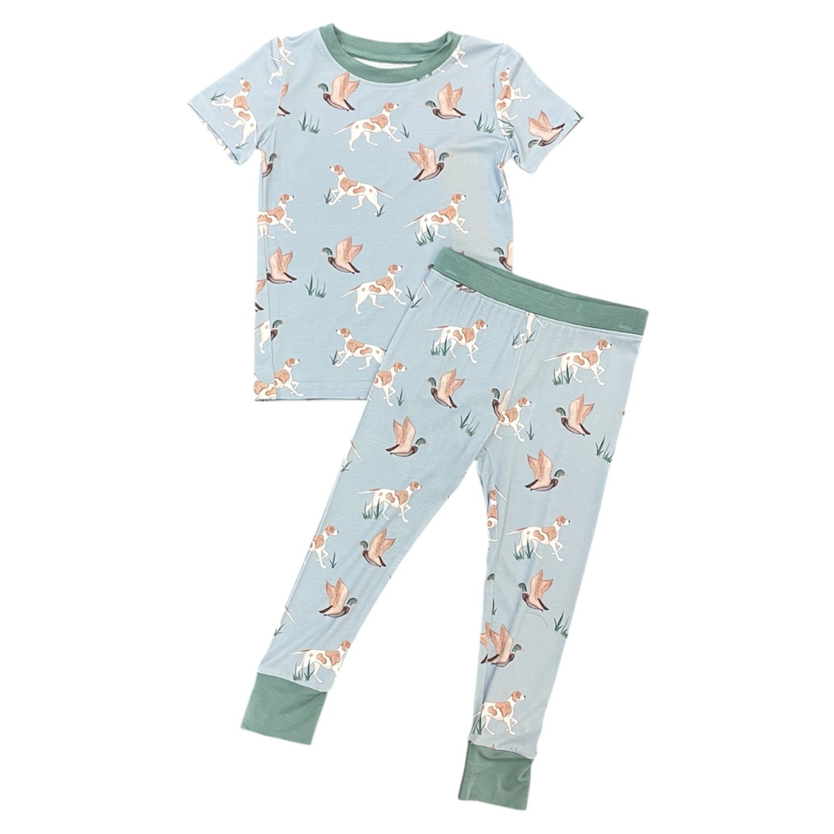 Twinkling Star Duck Hunt Pointer Bamboo PJ Set