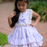Be Girl Clothing Lilac Floral Ester Dress