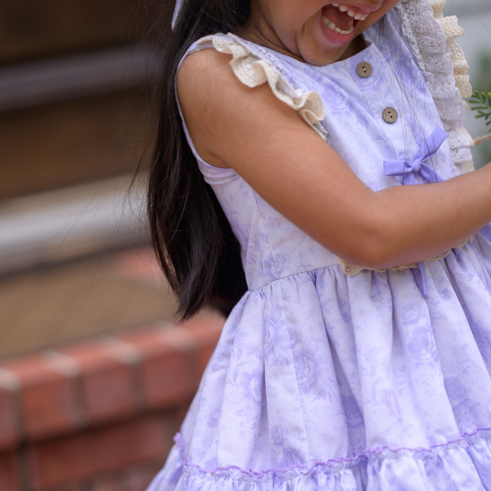 Be Girl Clothing Lilac Floral Ester Dress