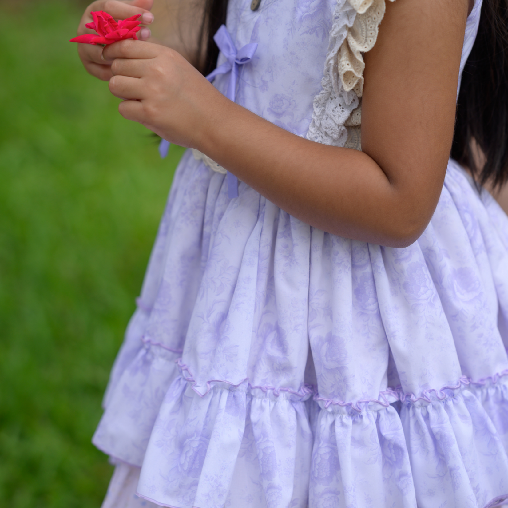 Be Girl Clothing Lilac Floral Ester Dress