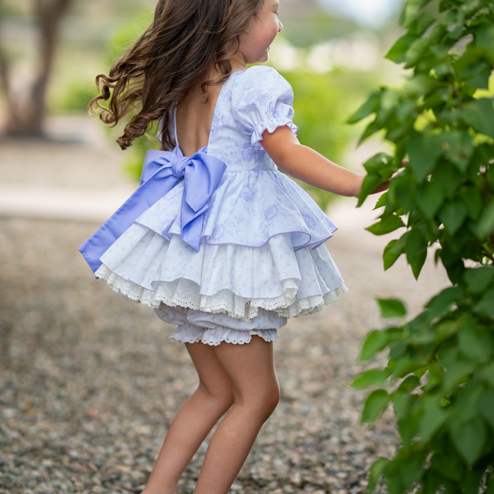 Be Girl Clothing Lilac Floral Azalea Dress Set