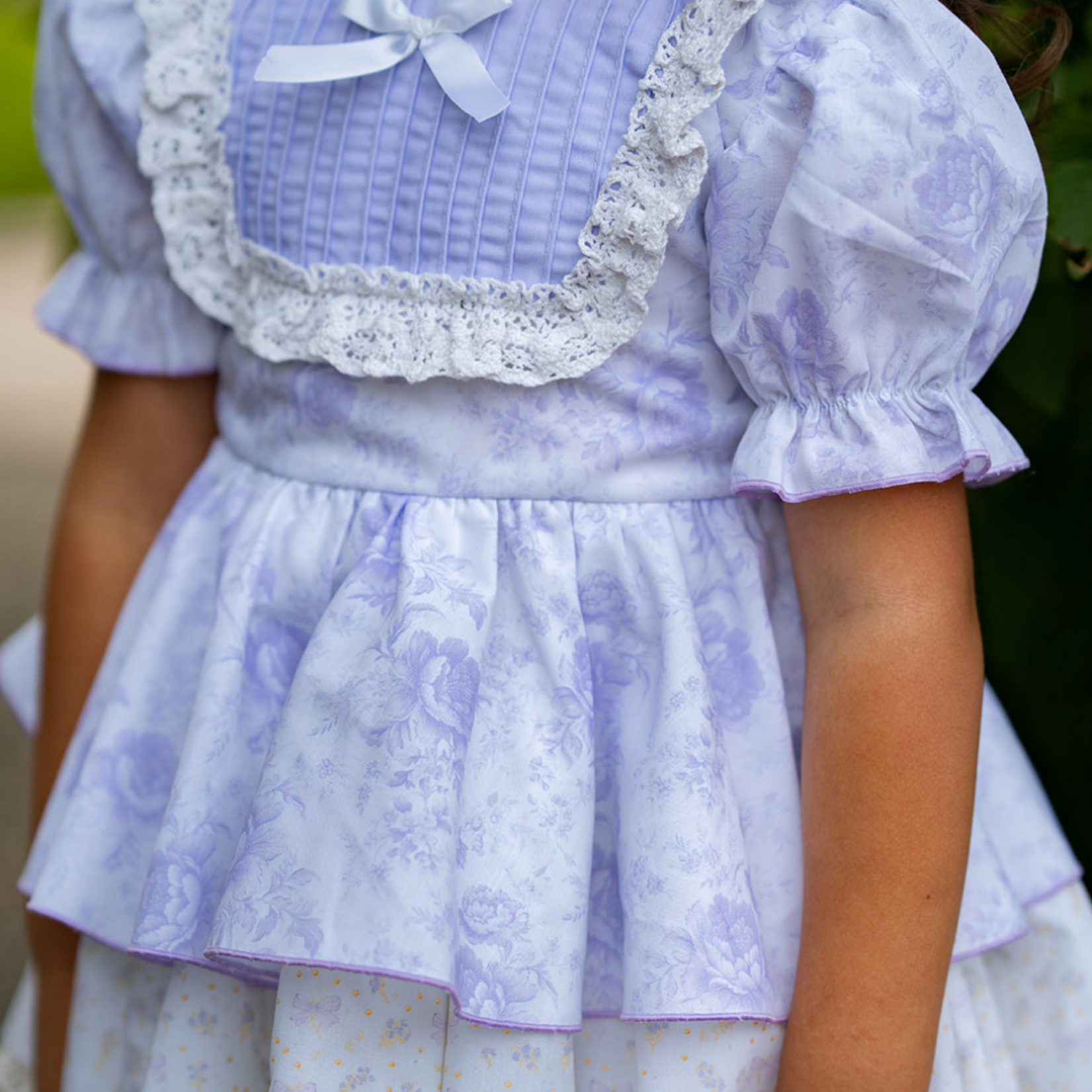 Be Girl Clothing Lilac Floral Azalea Dress Set