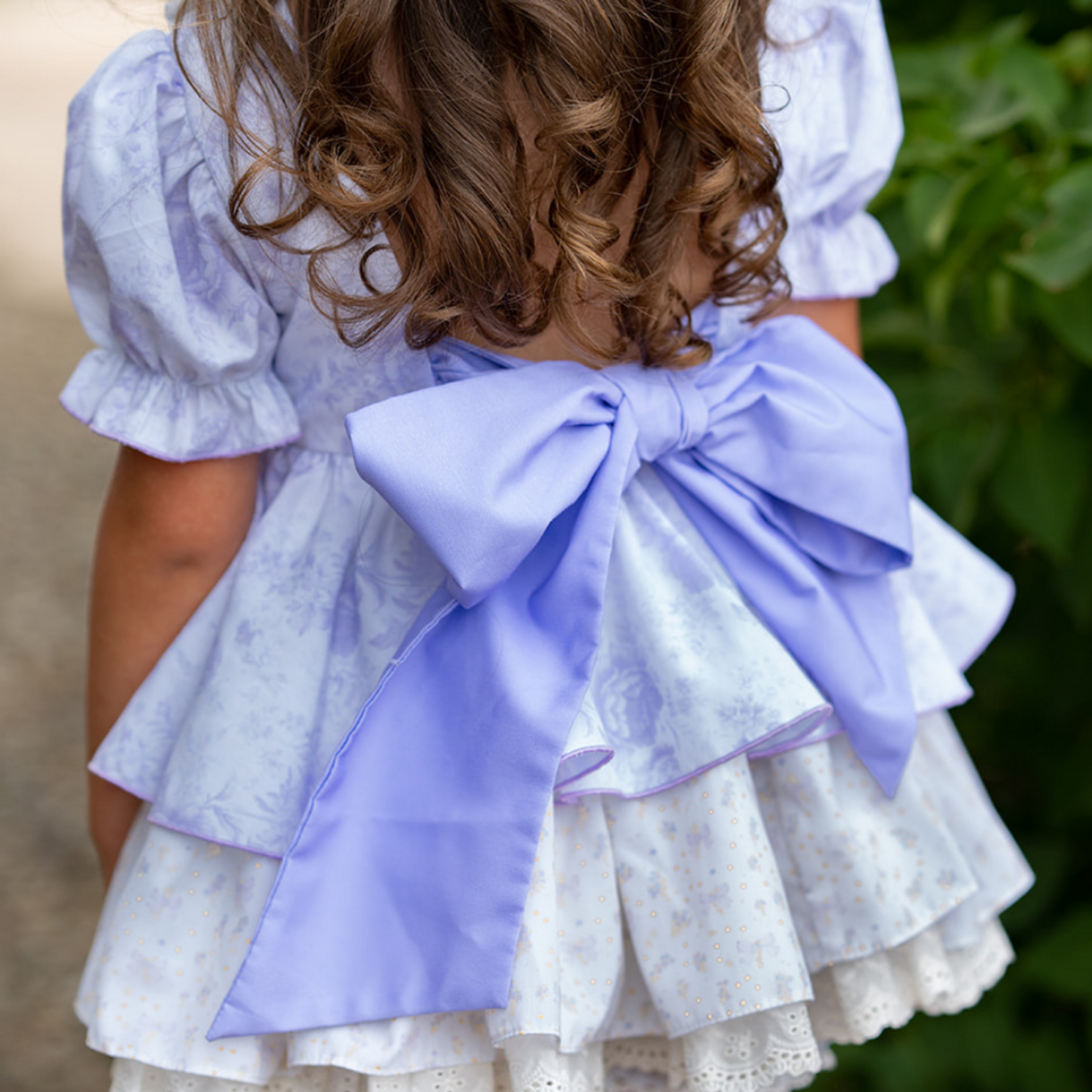 Be Girl Clothing Lilac Floral Azalea Dress Set