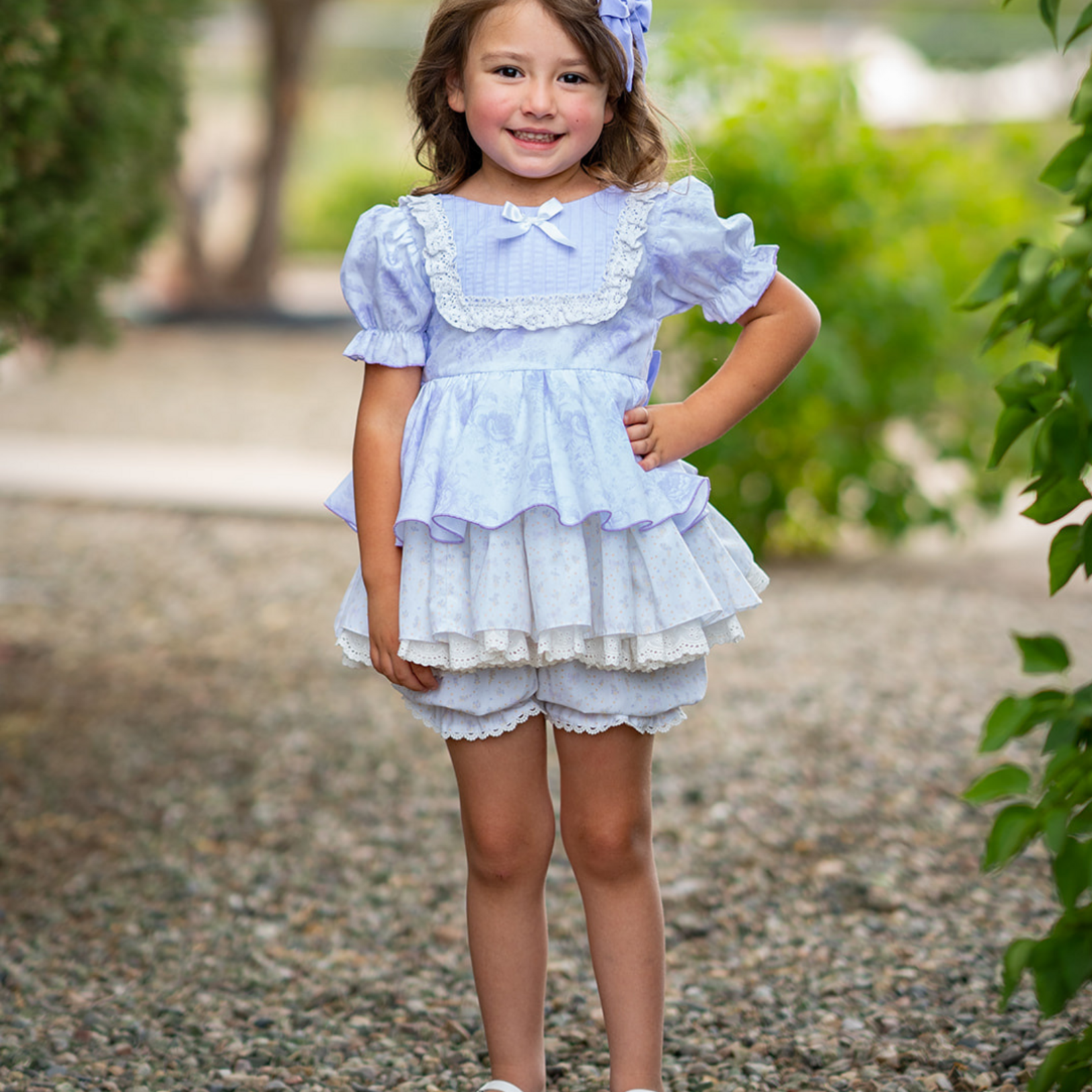 Be Girl Clothing Lilac Floral Azalea Dress Set