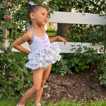 Be Girl Clothing Lilac Floral Iris Romper