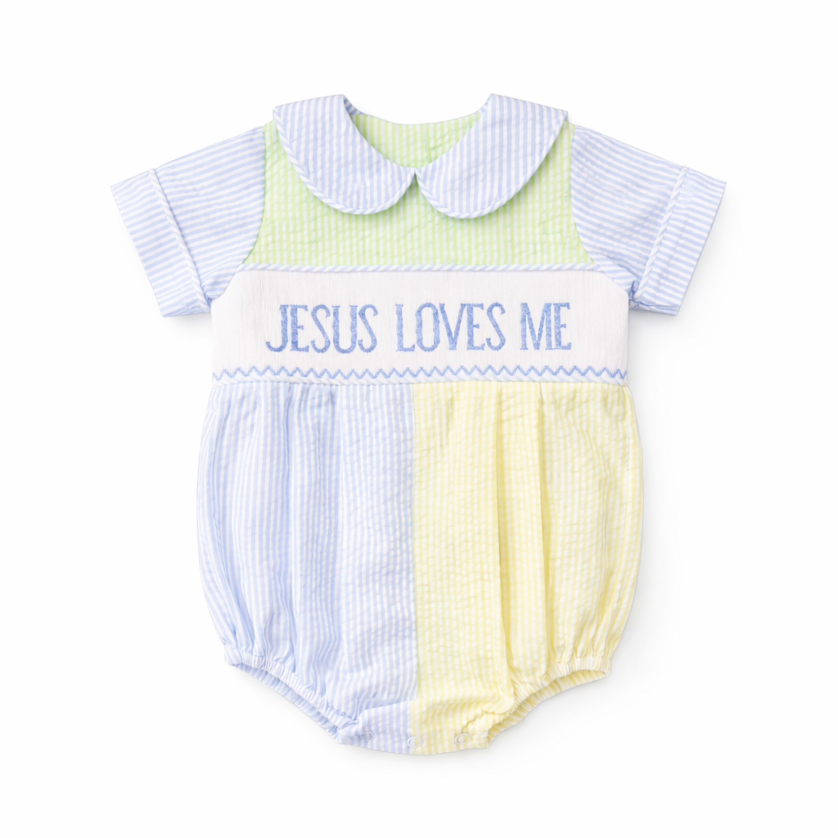 Banana Split Jesus Loves Me Boy Bubble