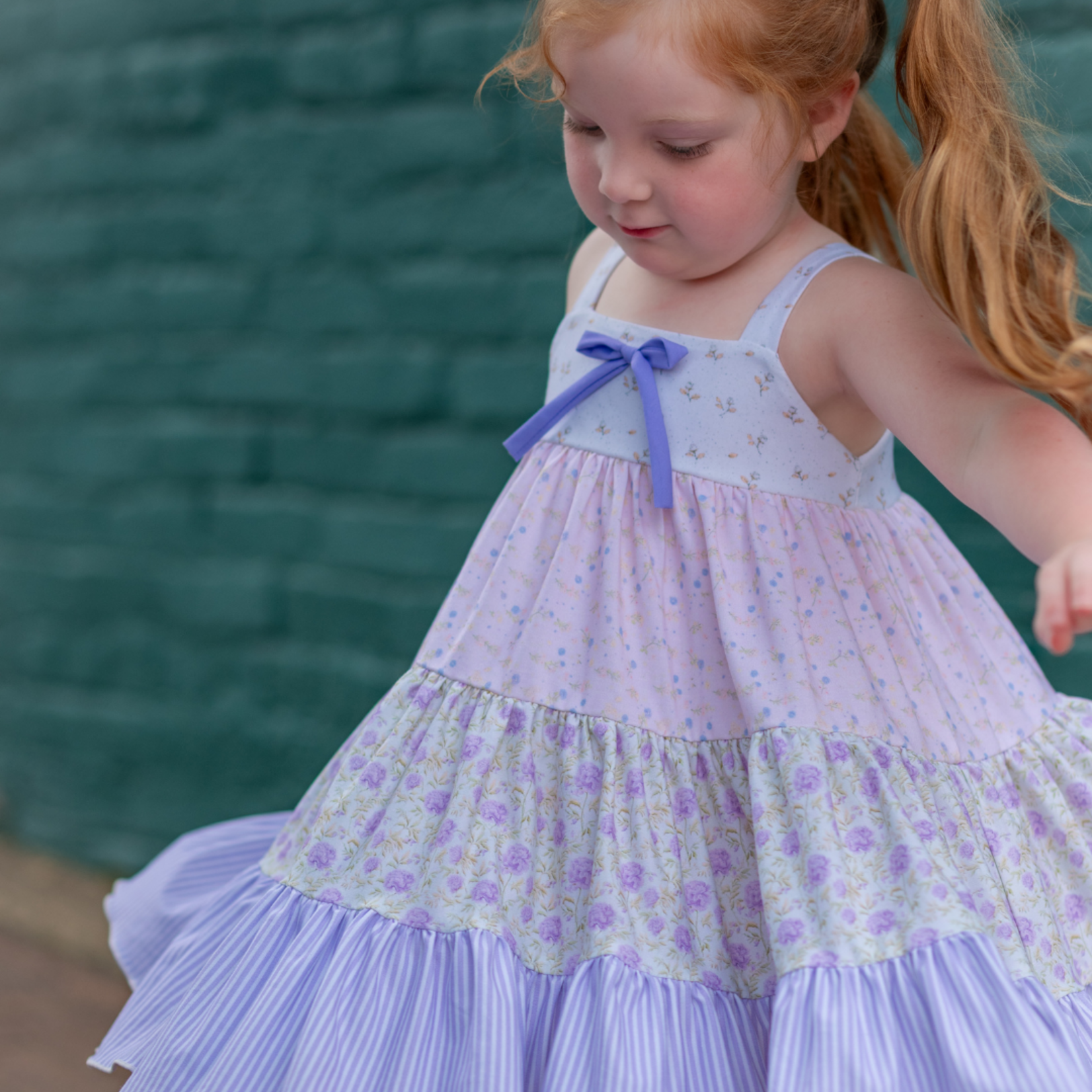 Be Girl Clothing Whispering Garden Twirler Dress