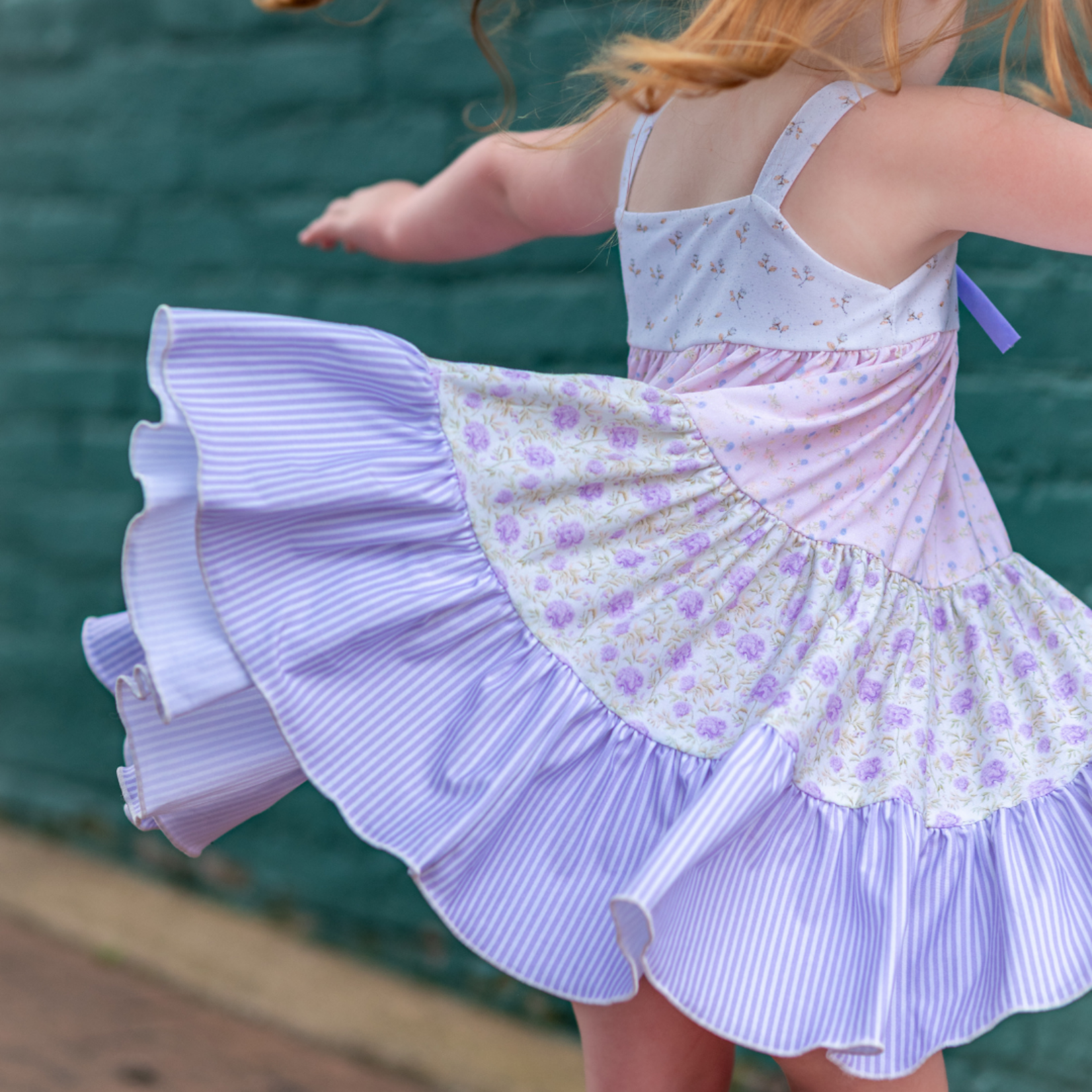 Be Girl Clothing Whispering Garden Twirler Dress