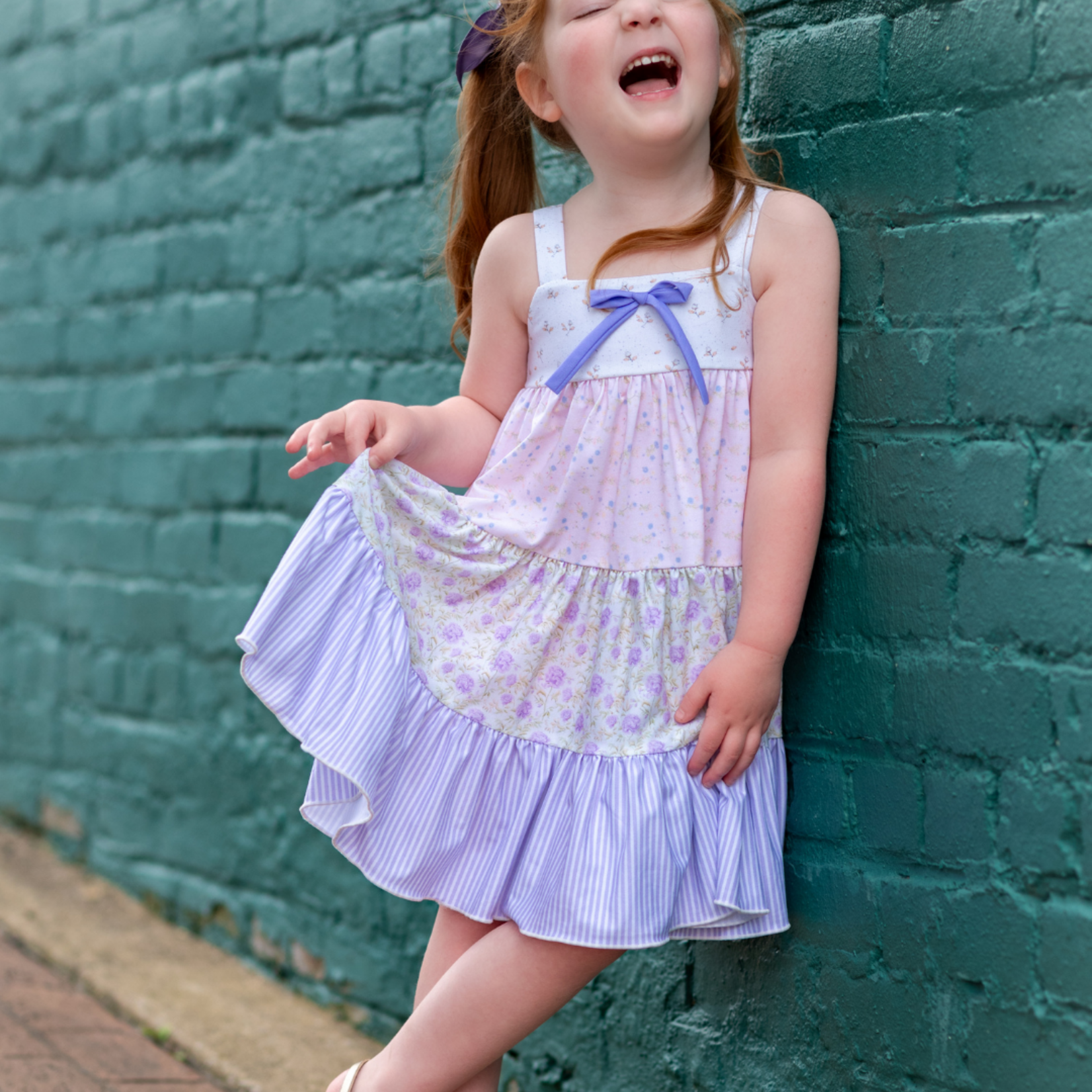 Be Girl Clothing Whispering Garden Twirler Dress