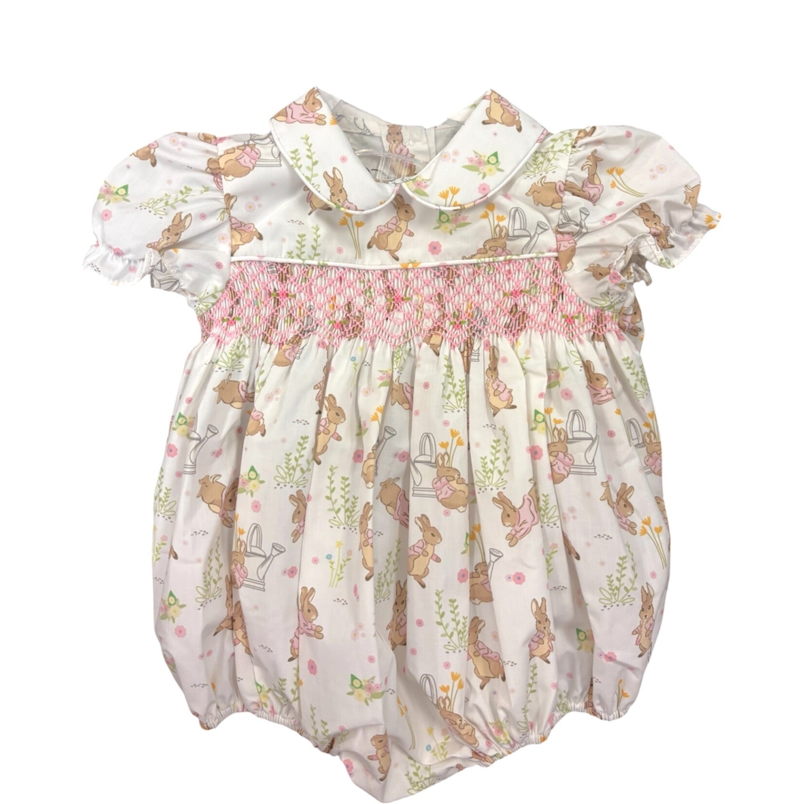 Bunny Tales Smocked Harriet Bubble
