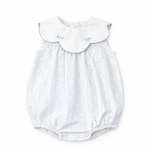 Blue Scalloped Aria Bubble