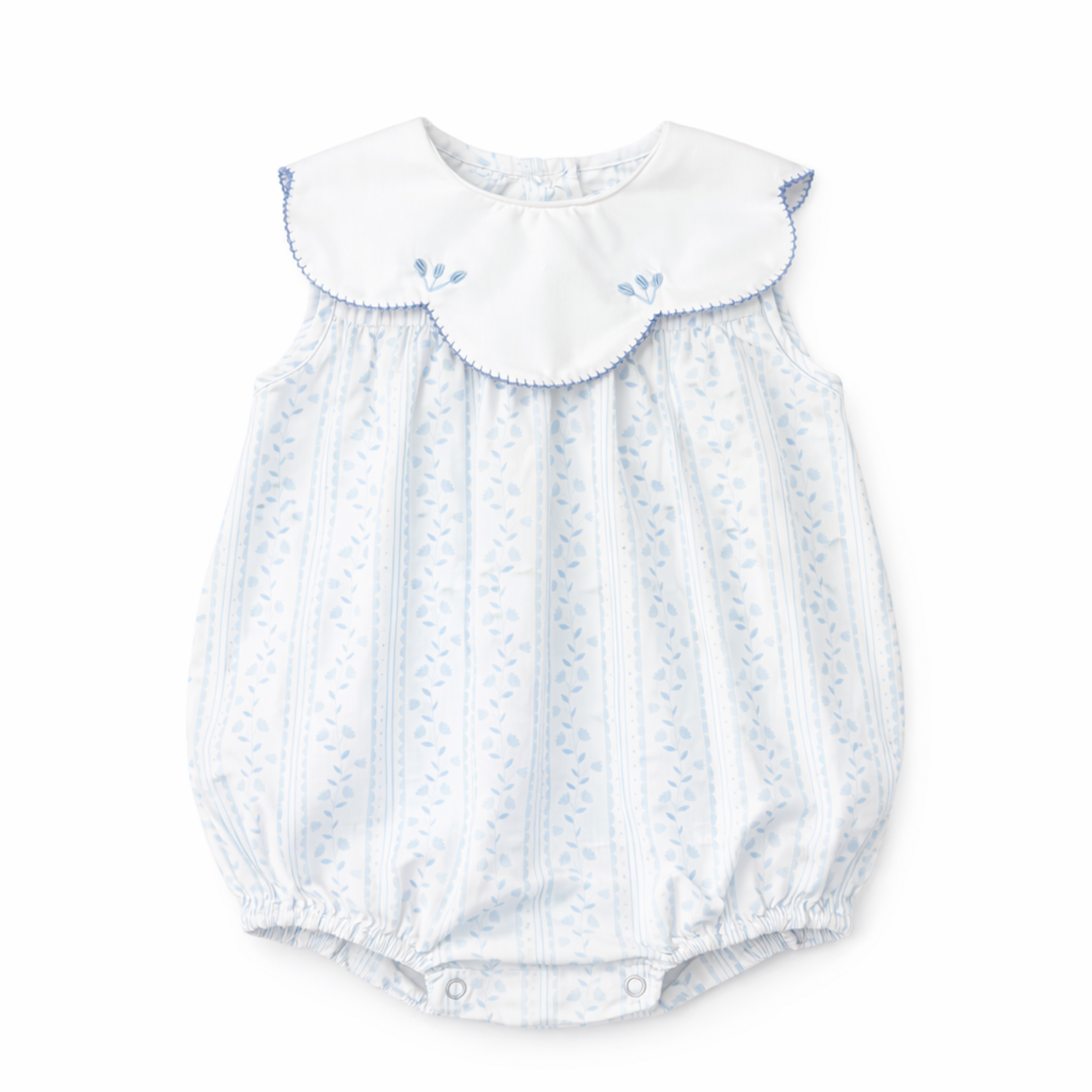 Blue Scalloped Aria Bubble