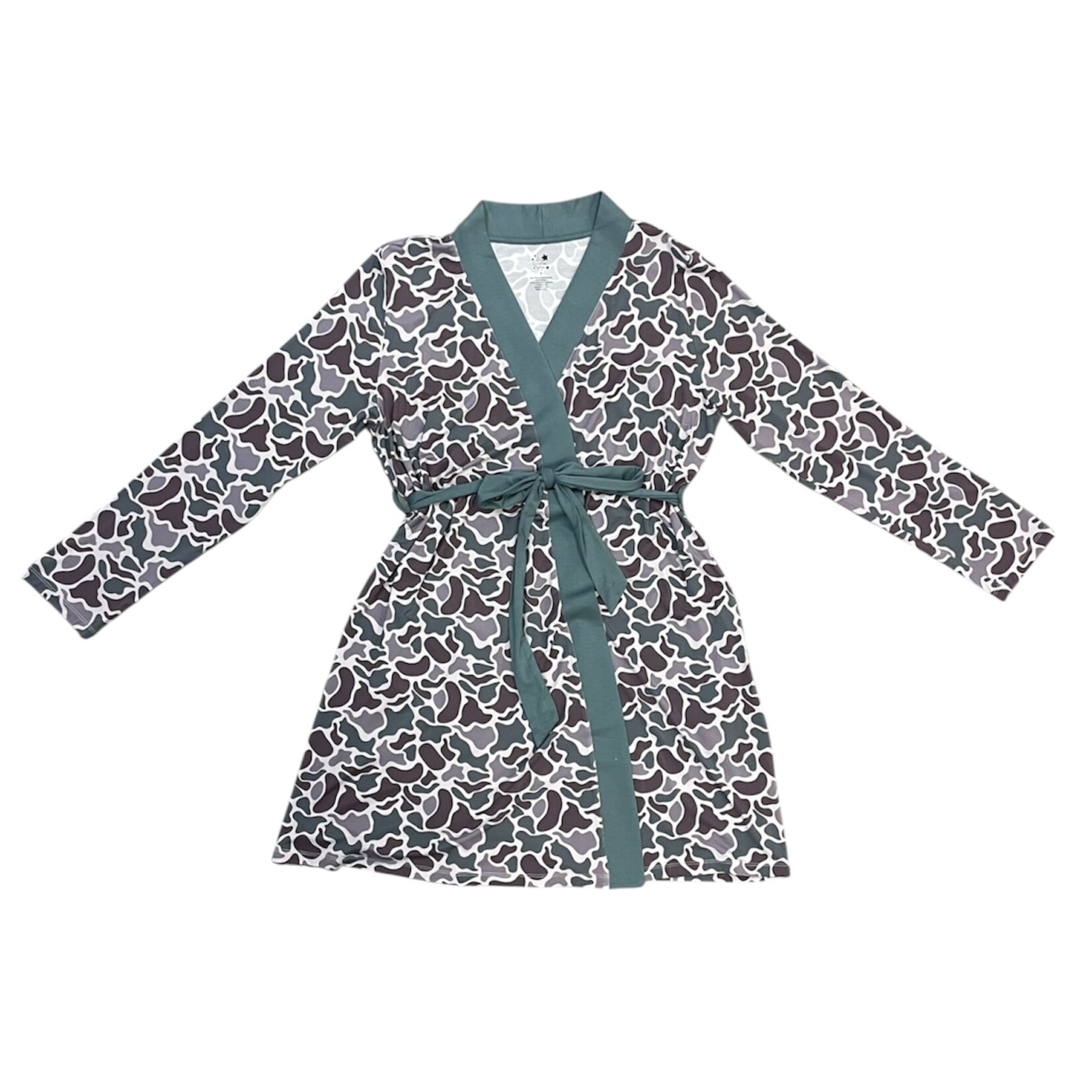 Twinkling Star Hideaway Camo Maternity Bamboo Robe