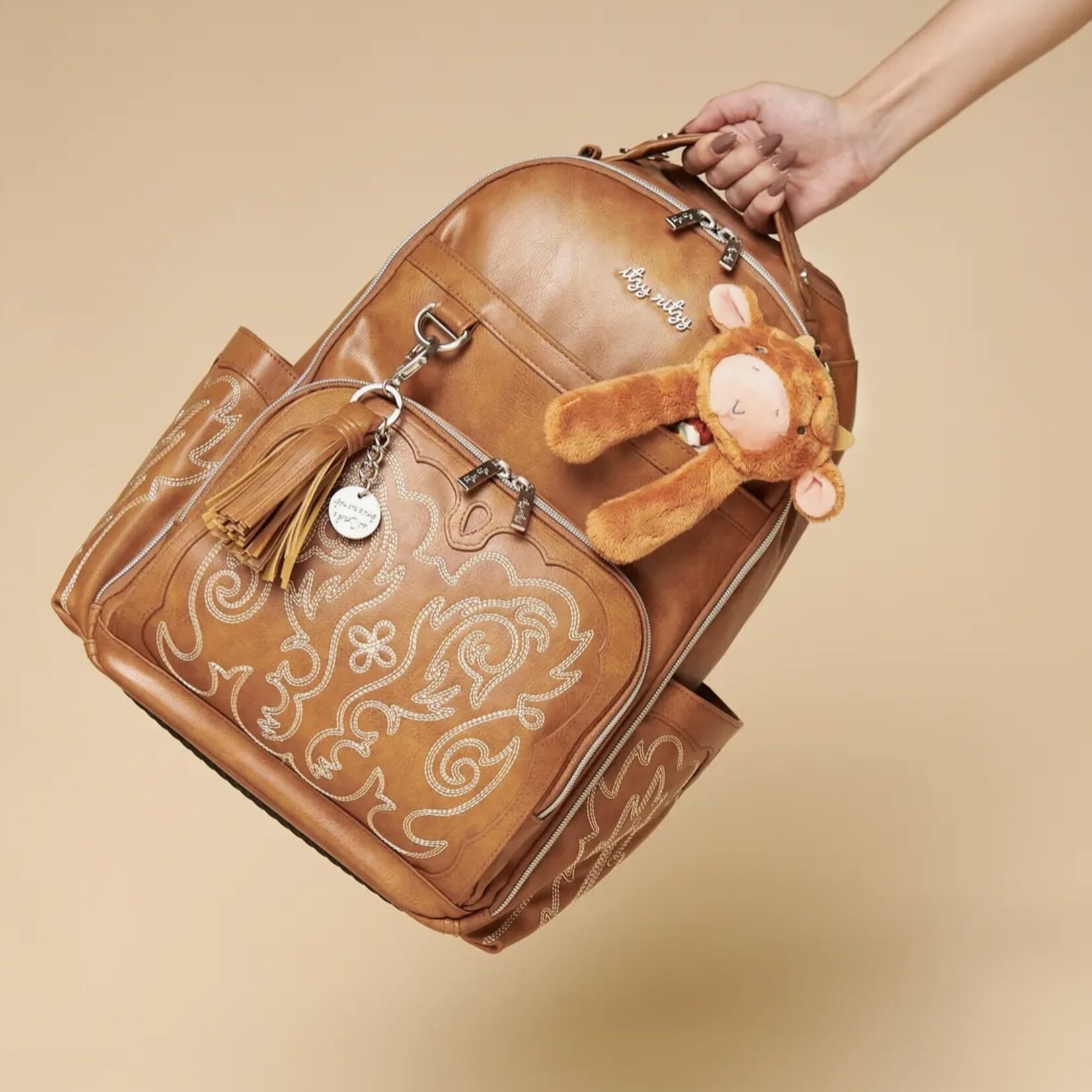 Itzy Ritzy Nash Saddle Boss Plus Diaper Bag Backpack