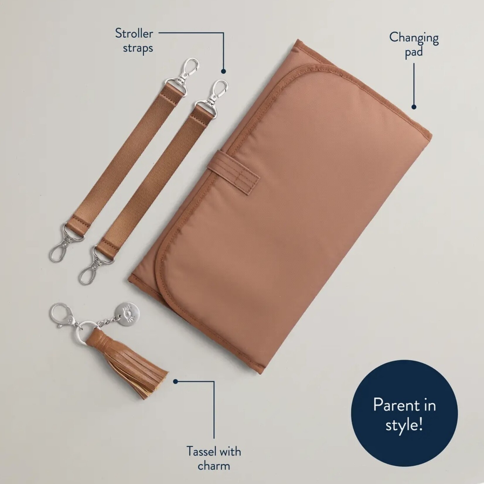 Itzy Ritzy Nash Saddle Boss Plus Diaper Bag Backpack