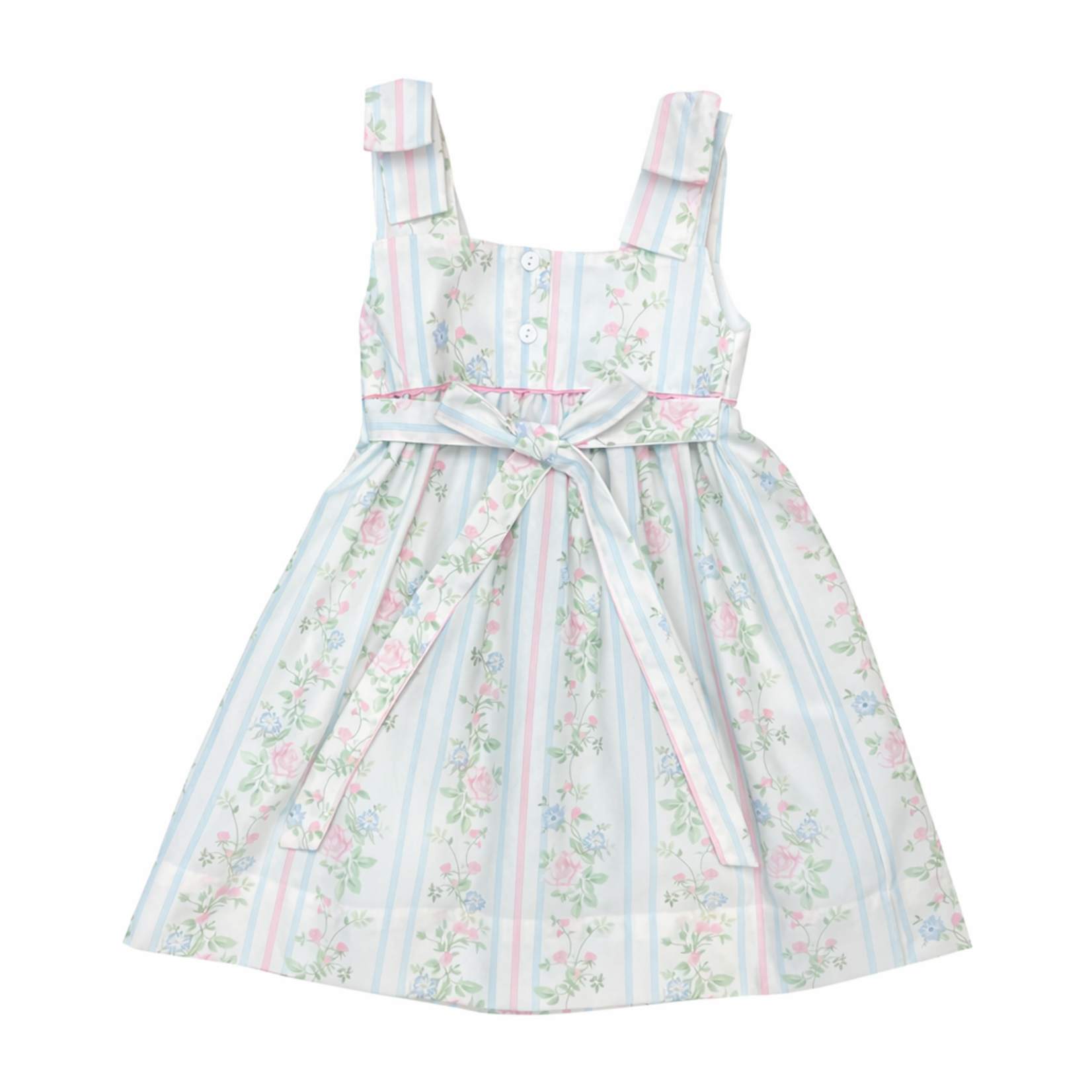 Sweet Dreams Pink & Blue Floral Print Dress