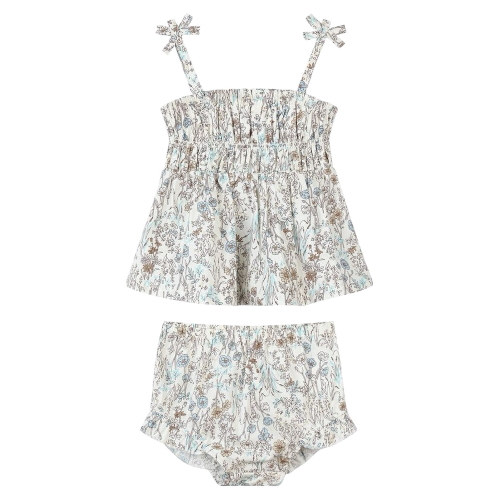 Vignette Blue Meadow Floral Cassidy Set