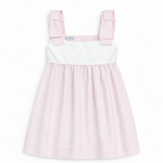 Sweet Dreams Pink Candy Stripes Bow Dress