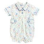Charming Little One Bunny Crest Levi Romper