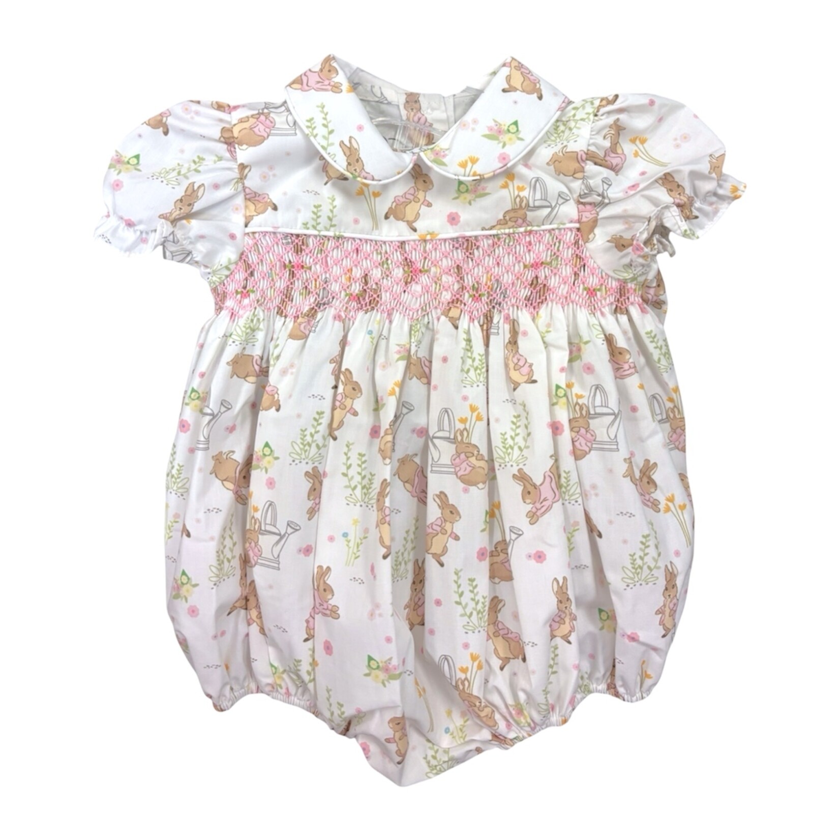 Bunny Tales Smocked Harriet Bubble