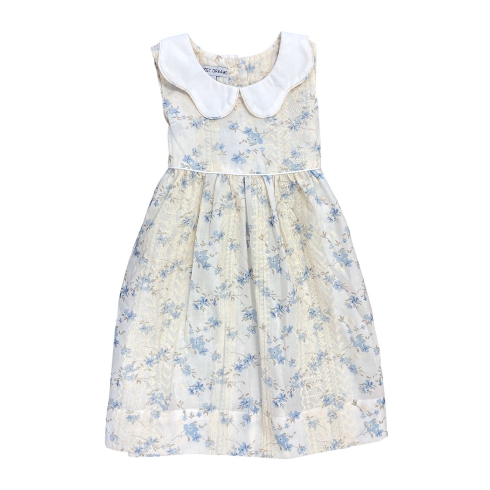 Sweet Dreams Cream & White Floral Lace Dress