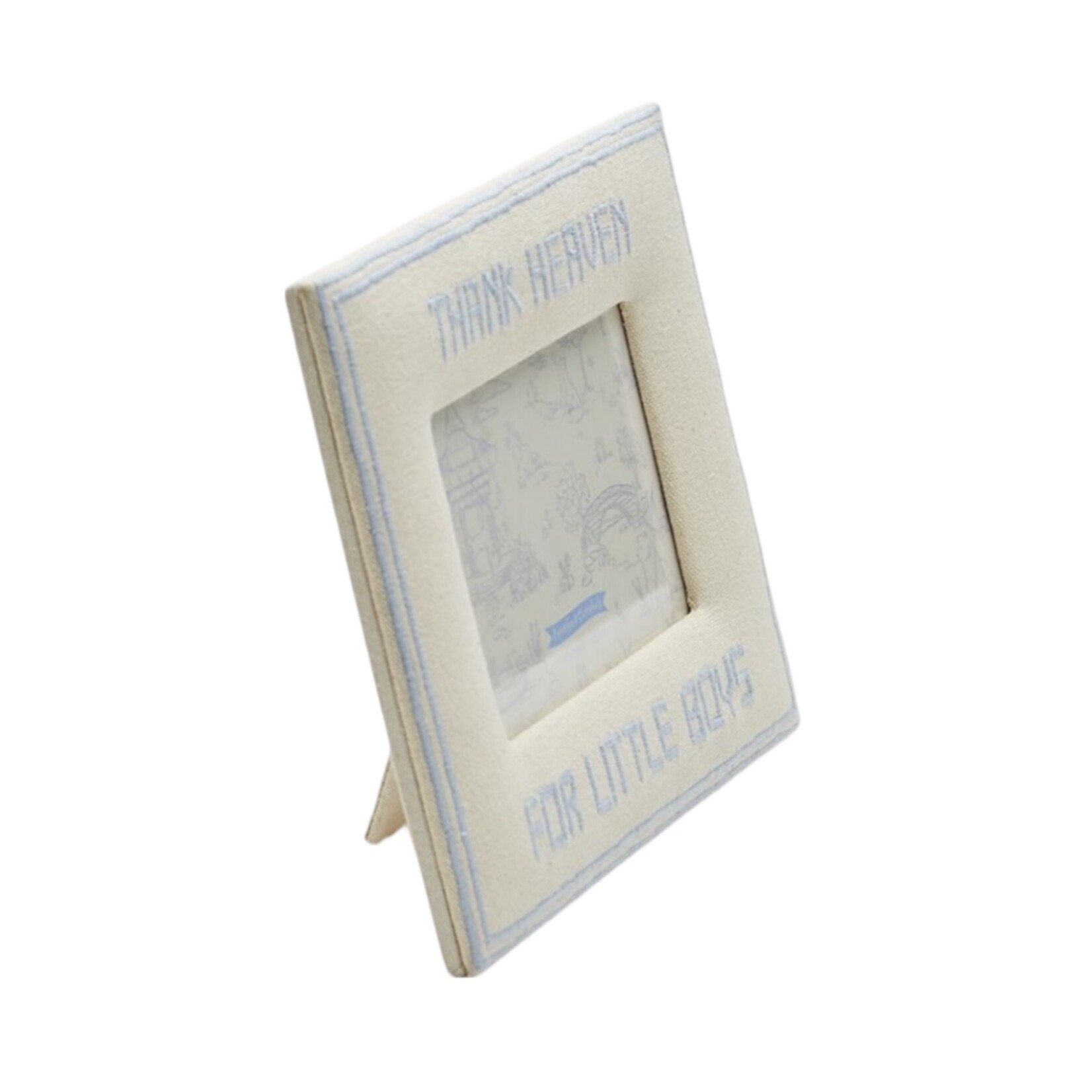 Cupcakes & Cartwheels Thank Heaven for Little Boys Frame