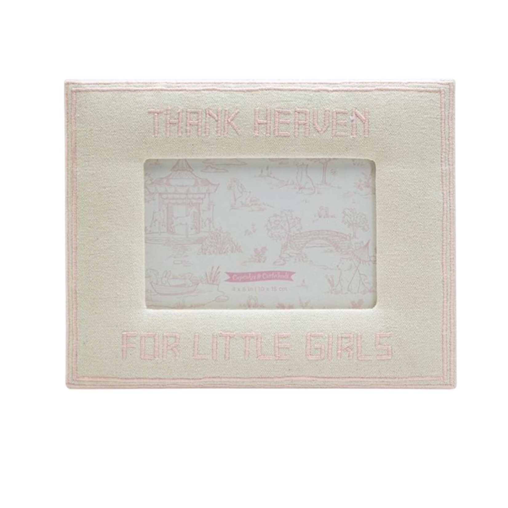 Cupcakes & Cartwheels Thank Heaven for Little Girls Photo Frame