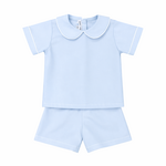 Sweet Dreams Blue Peter Pan Short Set