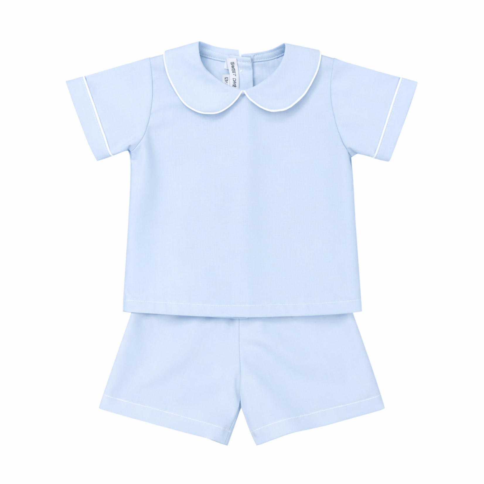 Sweet Dreams Blue Peter Pan Short Set