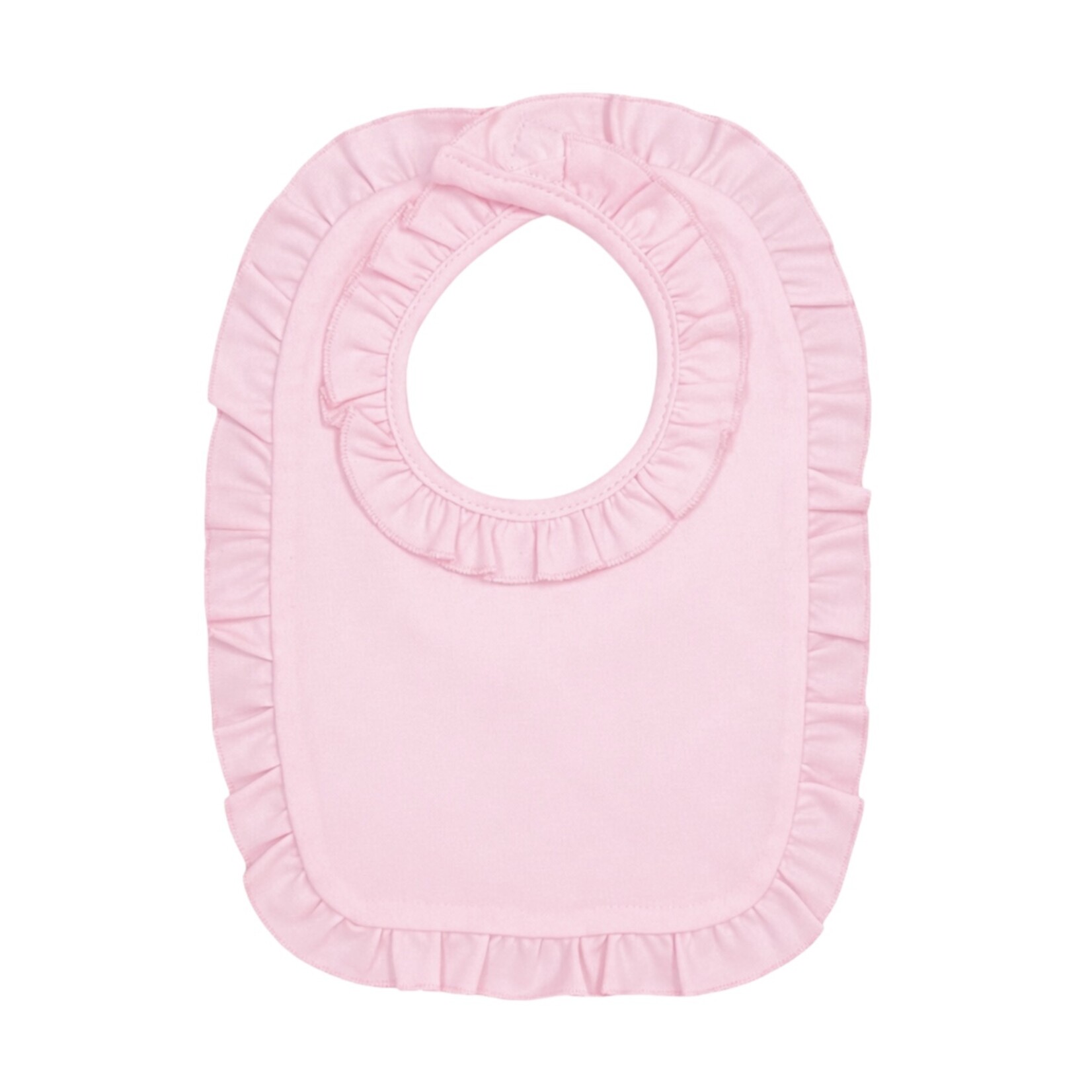 Pink Ruffle Bib