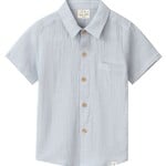 Me & Henry Grey Woven Newport Shirt