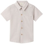 Me & Henry Cream Seersucker Woven Newport Shirt