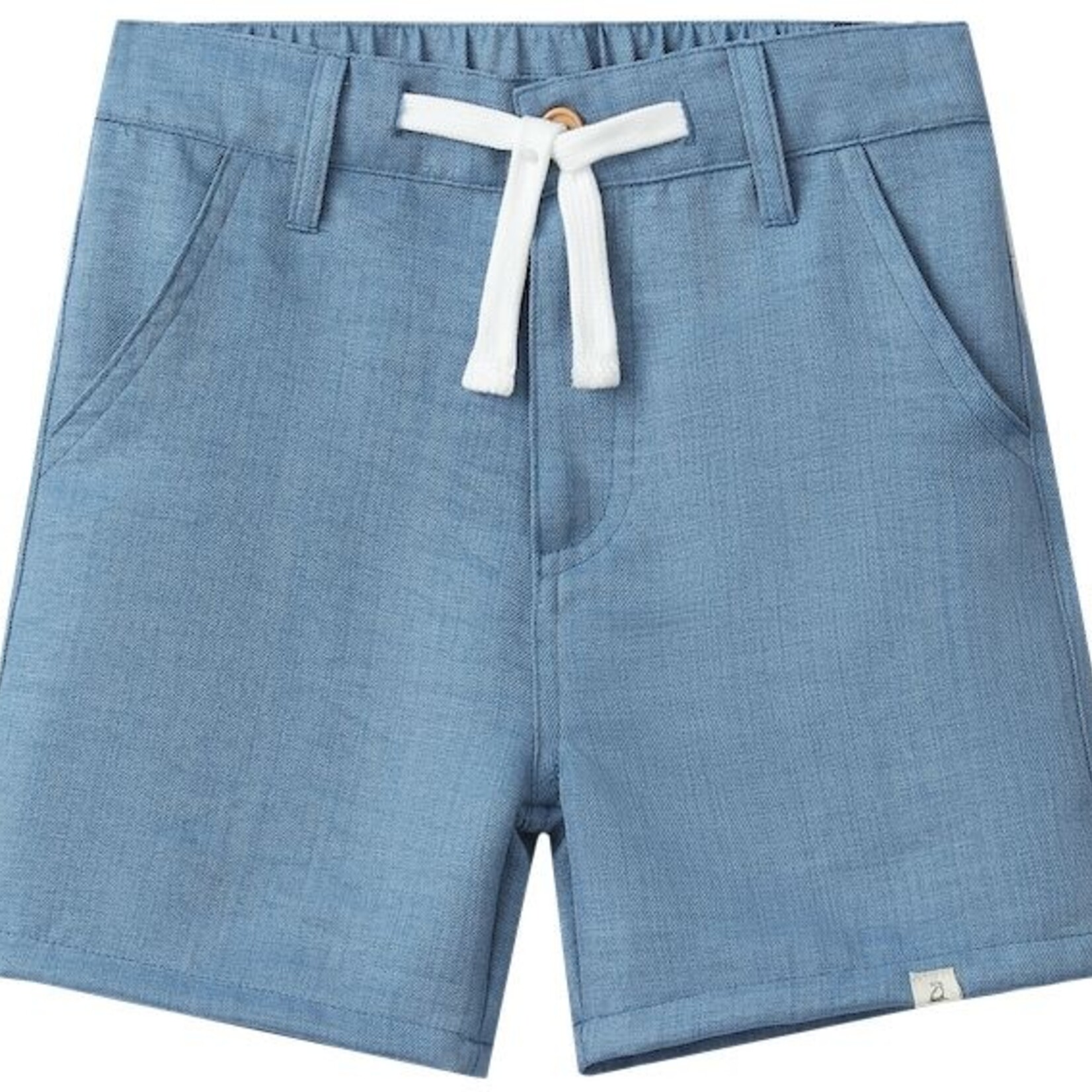 Me & Henry Navy Crew Woven Shorts